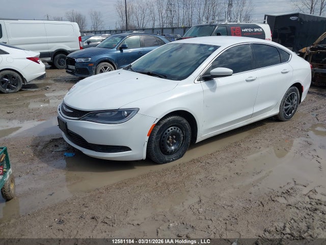 12581184 :رقم المزاد ، 1C3CCCFB1FN634058 vin ، 2015 Chrysler 200 Lx مزاد بيع