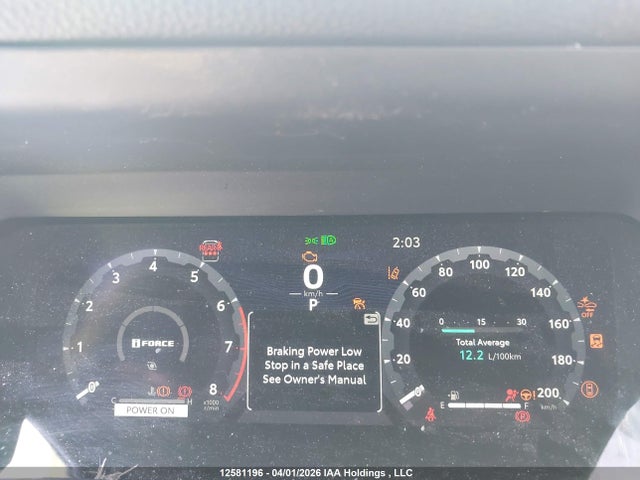 12581196 :رقم المزاد ، JTEVB5BR2S5007400 vin ، 2025 Toyota 4runner Hybrid مزاد بيع