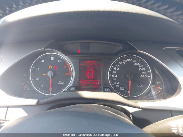 12581201 :رقم المزاد ، WAUSFCFL3BA148745 vin ، 2011 Audi A4 مزاد بيع