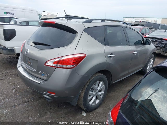 Aukcja sprzedaży 2011 Nissan Murano S/sl/le, vin: JN8AZ1MW4BW184930, numer aukcji: 12581221