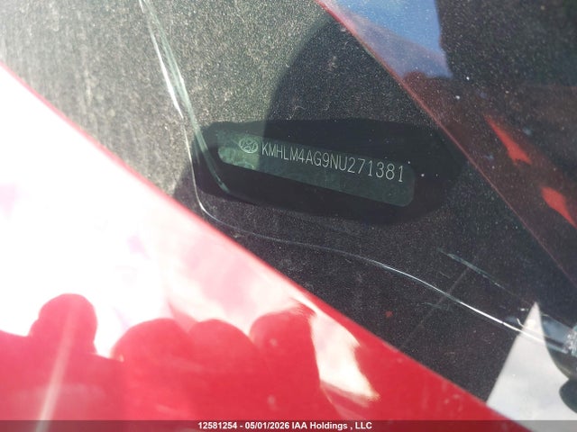 KMHLM4AG9NU271381 Hyundai ELANTRA SEL
