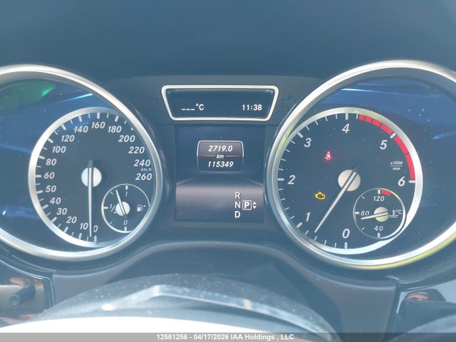 Aukcja sprzedaży 2015 Mercedes-benz Ml 350 Bluetec, vin: 4JGDA2EB0FA612783, numer aukcji: 12581256