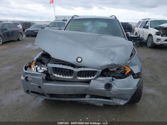 2004 Bmw X3 2.5i მანქანა იყიდება აუქციონზე, vin: WBXPA734X4WB28824, აუქციონის ნომერი: 12581343