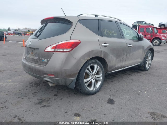 2011 Nissan Murano S/sl/le მანქანა იყიდება აუქციონზე, vin: JN8AZ1MW1BW151691, აუქციონის ნომერი: 12581436