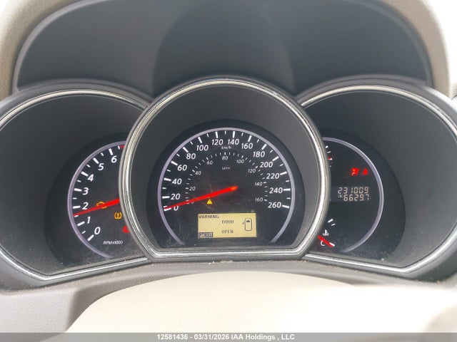 2011 Nissan Murano S/sl/le მანქანა იყიდება აუქციონზე, vin: JN8AZ1MW1BW151691, აუქციონის ნომერი: 12581436
