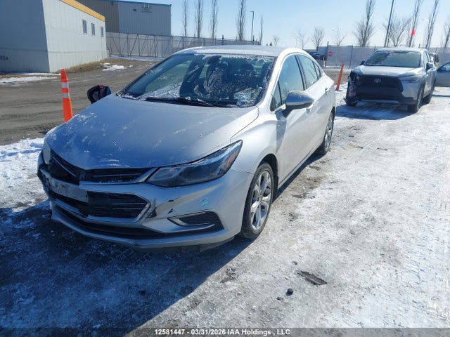 2017 Chevrolet Cruze Premier Auto მანქანა იყიდება აუქციონზე, vin: 3G1BF5SM6HS604850, აუქციონის ნომერი: 12581447