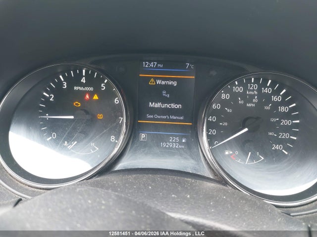 JN8AT2MV7JW328189 Nissan Rogue Midnight Edition/s/sl/sl W/propilot Assist/sv