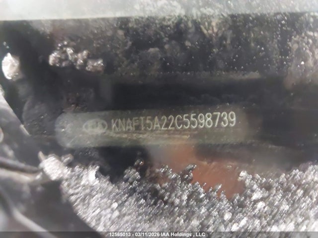 12565013 :رقم المزاد ، KNAFT5A22C5598739 vin ، 2012 Kia Forte5 2.0l Lx مزاد بيع