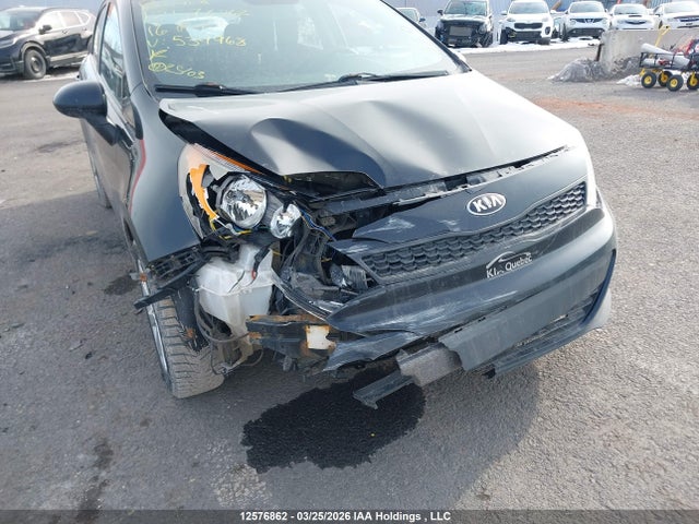 12576862 :رقم المزاد ، KNADM5A39G6534968 vin ، 2016 Kia Rio Ex/ex+ W/sunroof/lx/lx+/lx+ Eco/sx مزاد بيع