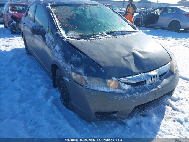 12568504 :رقم المزاد ، 2HGFA16239H108984 vin ، 2009 Honda Civic Dx/dx-a مزاد بيع