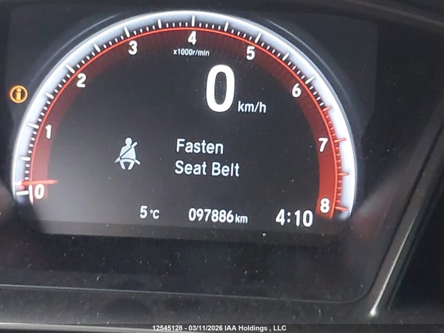 2019 Honda Civic Si Si მანქანა იყიდება აუქციონზე, vin: 2HGFC3A58KH220189, აუქციონის ნომერი: 12545128