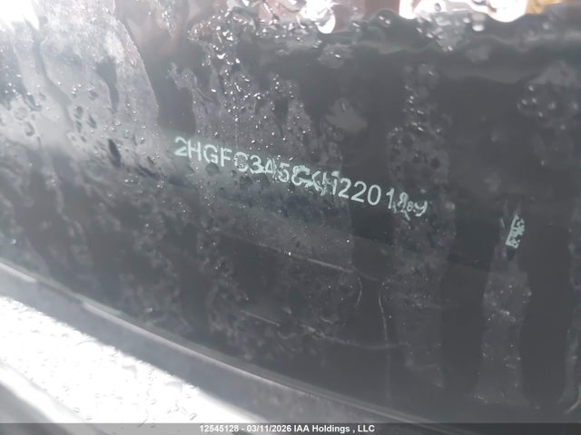 2019 Honda Civic Si Si მანქანა იყიდება აუქციონზე, vin: 2HGFC3A58KH220189, აუქციონის ნომერი: 12545128