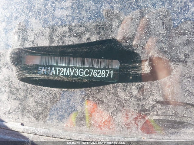 5N1AT2MV3GC762871 Nissan Rogue S/sl Premium/sv