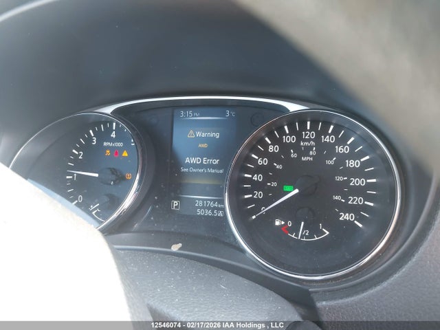 5N1AT2MV3GC762871 Nissan Rogue S/sl Premium/sv