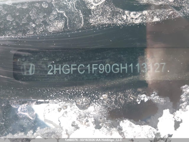2HGFC1F90GH113127 Honda Civic Touring