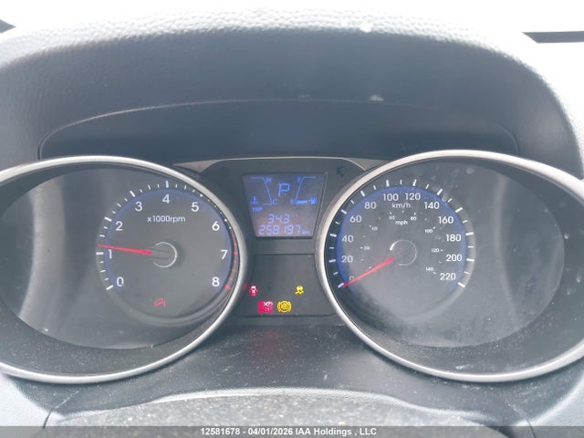 12581678 :رقم المزاد ، KM8JT3AC1AU109241 vin ، 2010 Hyundai Tucson Gls مزاد بيع
