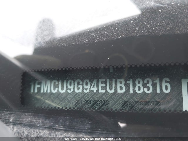 1FMCU9G94EUB18316 Ford ESCAPE SE