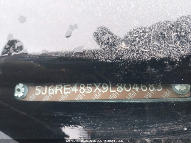 12574014 :رقم المزاد ، 5J6RE485X9L804683 vin ، 2009 Honda Cr-v Ex مزاد بيع