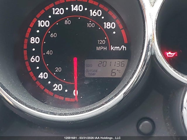 12581681 :رقم المزاد ، 2T1KR32E65C908300 vin ، 2005 Toyota Corolla Matrix Xr مزاد بيع