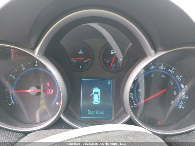 12581699 :رقم المزاد ، 1G1PF5SC4C7403484 vin ، 2012 Chevrolet Cruze Lt Turbo مزاد بيع