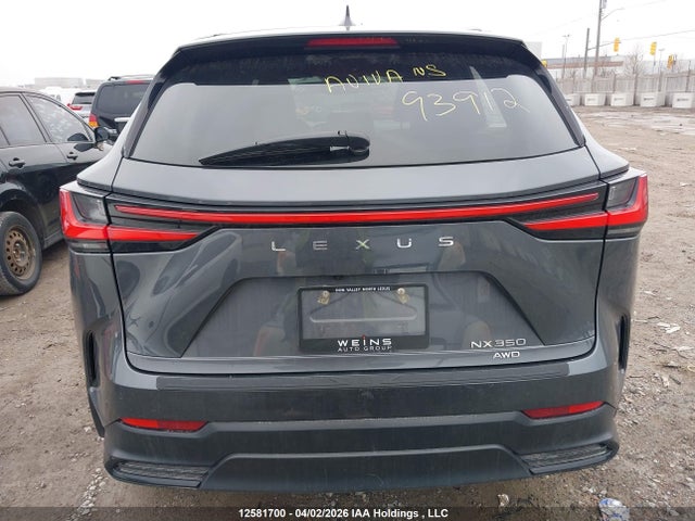 Продаж на аукціоні авто 2022 Lexus Nx 350, vin: 2T2GGCEZ1NC015683, номер лоту: 12581700
