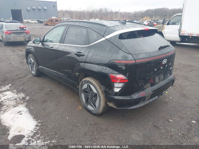 12581705 :رقم المزاد ، KM8HE3A64SU027170 vin ، 2025 Hyundai Kona Limited مزاد بيع