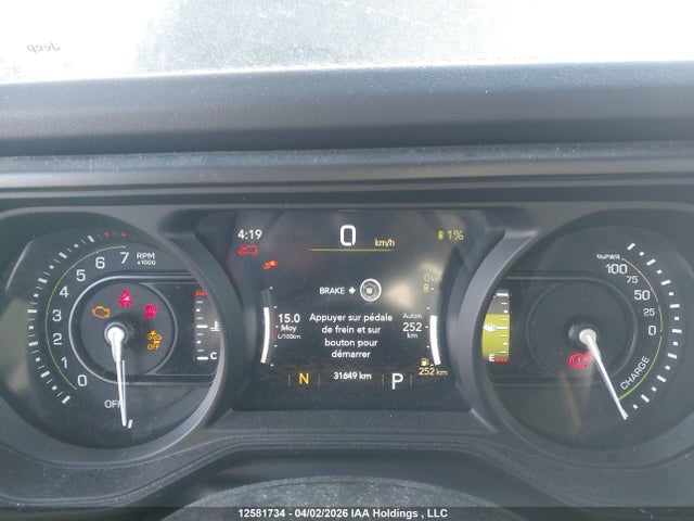 1C4RJXP6XRW112144 Jeep Wrangler Sahara 4xe