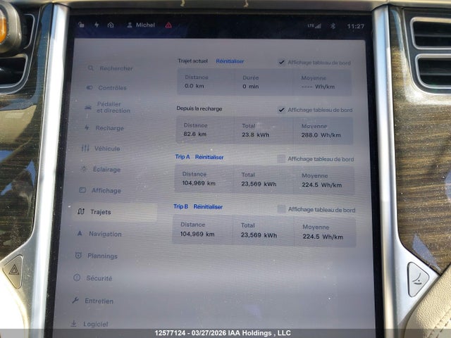 Aukcja sprzedaży 2014 Tesla Model S, vin: 5YJSA1H10EFP44912, numer aukcji: 12577124