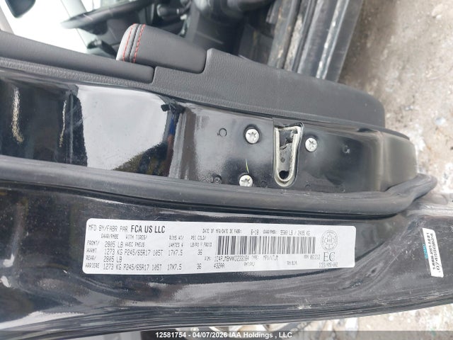 1C4PJMBNXKD233164 Jeep Cherokee Trailhawk