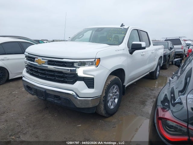 2025 Chevrolet Silverado K1500 Lt მანქანა იყიდება აუქციონზე, vin: 3GCUKDED4SG372311, აუქციონის ნომერი: 12581797