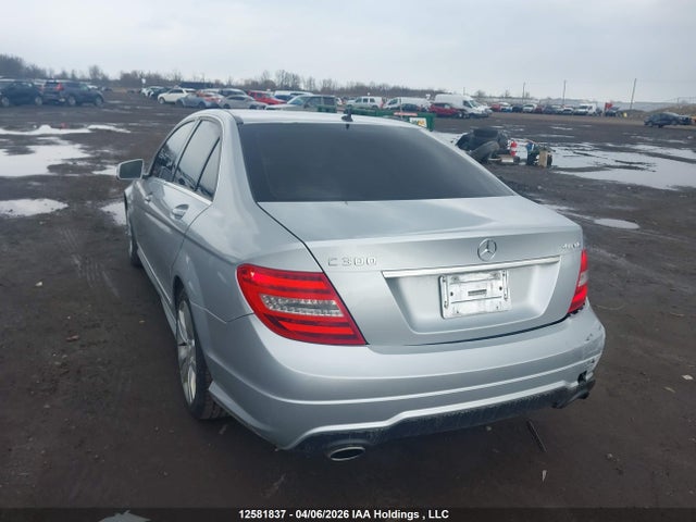 Aukcja sprzedaży 2012 Mercedes-benz C 300 4matic, vin: WDDGF8BB9CF948754, numer aukcji: 12581837