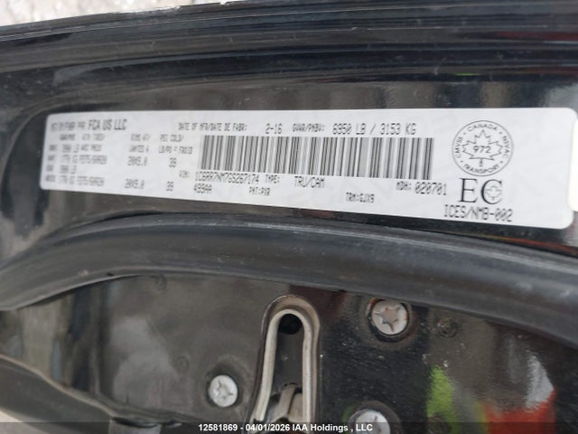 1C6RR7NM7GS267174 Dodge RAM 1500