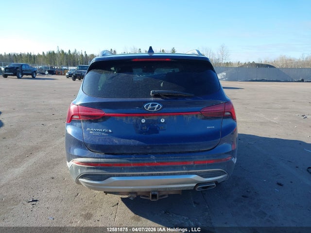 12581875 :رقم المزاد ، 5NMS3DAJ2NH433678 vin ، 2022 Hyundai Santa Fe Sel مزاد بيع