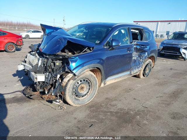 12581875 :رقم المزاد ، 5NMS3DAJ2NH433678 vin ، 2022 Hyundai Santa Fe Sel مزاد بيع