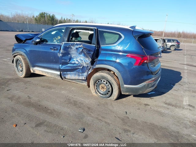 12581875 :رقم المزاد ، 5NMS3DAJ2NH433678 vin ، 2022 Hyundai Santa Fe Sel مزاد بيع