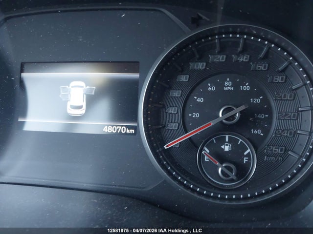 12581875 :رقم المزاد ، 5NMS3DAJ2NH433678 vin ، 2022 Hyundai Santa Fe Sel مزاد بيع