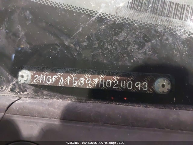 12560889 :رقم المزاد ، 2HGFA15397H024093 vin ، 2007 Honda Civic Dx-g مزاد بيع