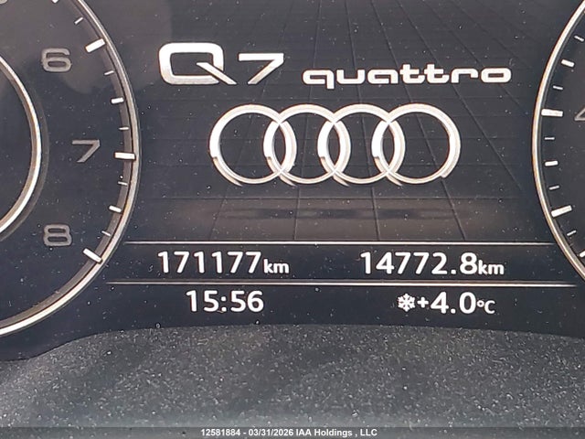 Aukcja sprzedaży 2017 Audi Q7 Technik S-line, vin: WA1WAAF70HD030647, numer aukcji: 12581884