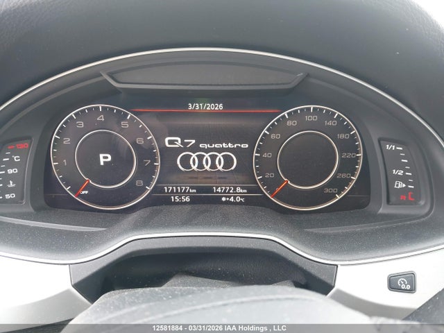 Aukcja sprzedaży 2017 Audi Q7 Technik S-line, vin: WA1WAAF70HD030647, numer aukcji: 12581884