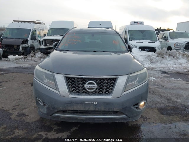 2015 Nissan Pathfinder Platinum/s/sl/sv მანქანა იყიდება აუქციონზე, vin: 5N1AR2MM1FC637484, აუქციონის ნომერი: 12557871