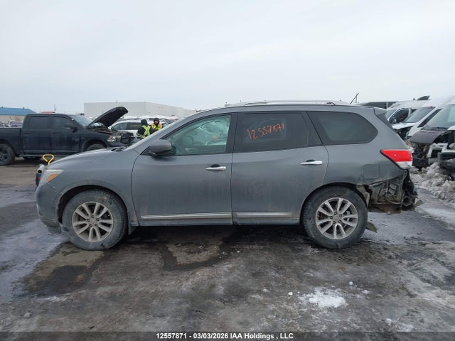 2015 Nissan Pathfinder Platinum/s/sl/sv მანქანა იყიდება აუქციონზე, vin: 5N1AR2MM1FC637484, აუქციონის ნომერი: 12557871