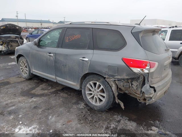 2015 Nissan Pathfinder Platinum/s/sl/sv მანქანა იყიდება აუქციონზე, vin: 5N1AR2MM1FC637484, აუქციონის ნომერი: 12557871