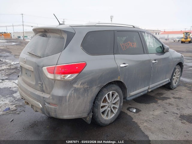 2015 Nissan Pathfinder Platinum/s/sl/sv მანქანა იყიდება აუქციონზე, vin: 5N1AR2MM1FC637484, აუქციონის ნომერი: 12557871