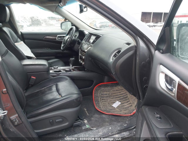 2015 Nissan Pathfinder Platinum/s/sl/sv მანქანა იყიდება აუქციონზე, vin: 5N1AR2MM1FC637484, აუქციონის ნომერი: 12557871