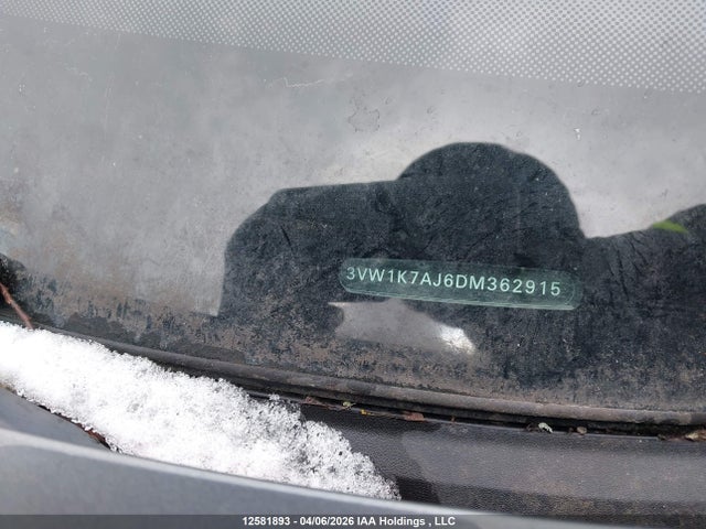Aukcja sprzedaży 2013 Volkswagen Jetta S, vin: 3VW1K7AJ6DM362915, numer aukcji: 12581893