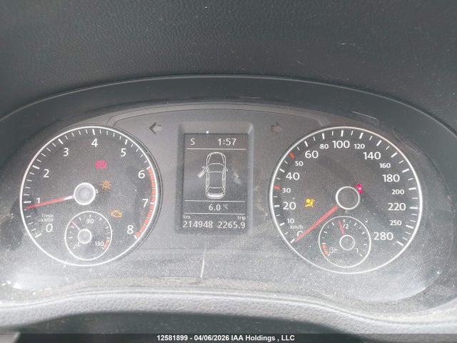 12581899 :رقم المزاد ، 1VWAH7A39DC102865 vin ، 2013 Volkswagen Passat مزاد بيع