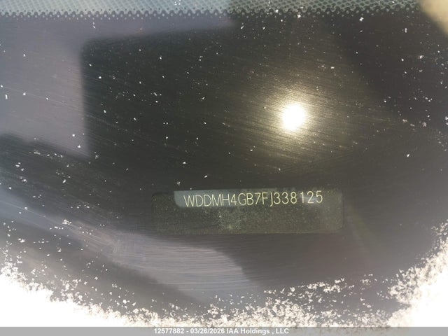 WDDMH4GB7FJ338125 Mercedes-Benz B 250 4matic Sports Tourer