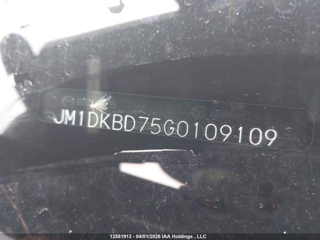 12581913 :رقم المزاد ، JM1DKBD75G0109109 vin ، 2016 Mazda Cx-3 Grand Touring مزاد بيع