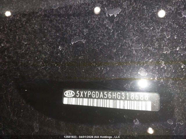 5XYPGDA56HG318688 KIA Sorento