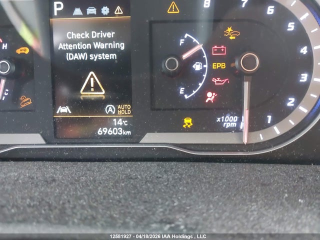 12581927 :رقم المزاد ، KM8JCCAE3NU126629 vin ، 2022 Hyundai Tucson مزاد بيع